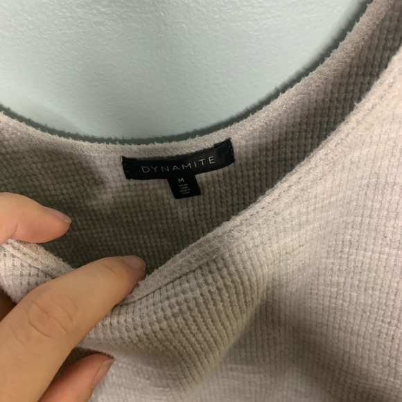 Barley worn crop top from dynamite size medium great condition - Picture 2 of 2